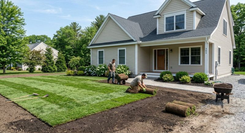 Bahia Sod Installation in Aiken, SC
