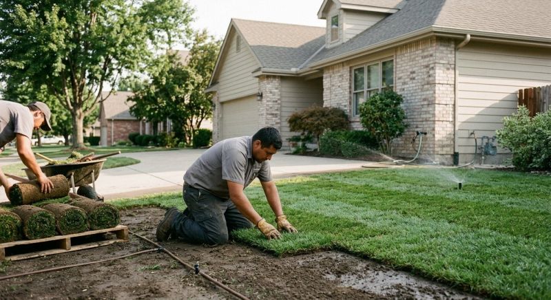 Yard Sod Replacement in Aiken, SC